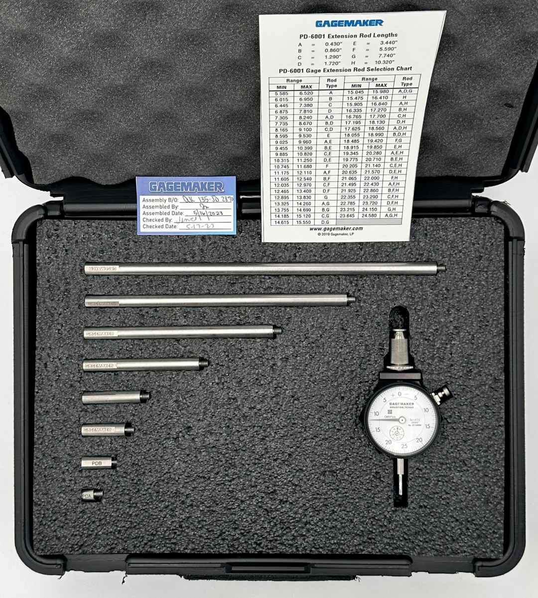 Straight Thread Inspection