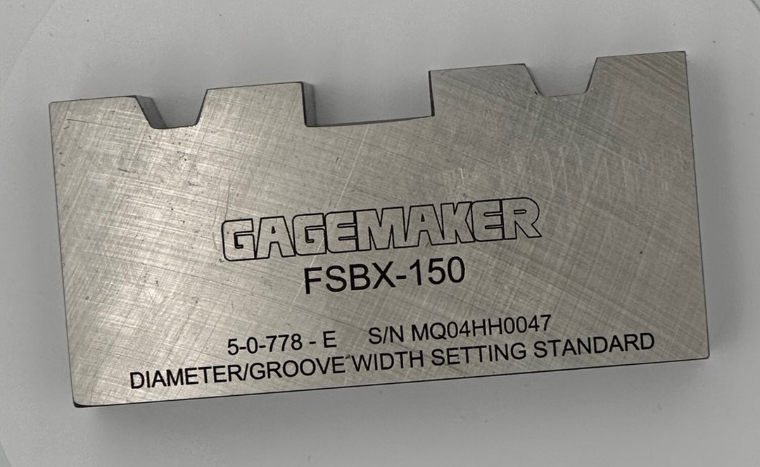 FSBX-150 | Gage Setting Masters-BX Groove