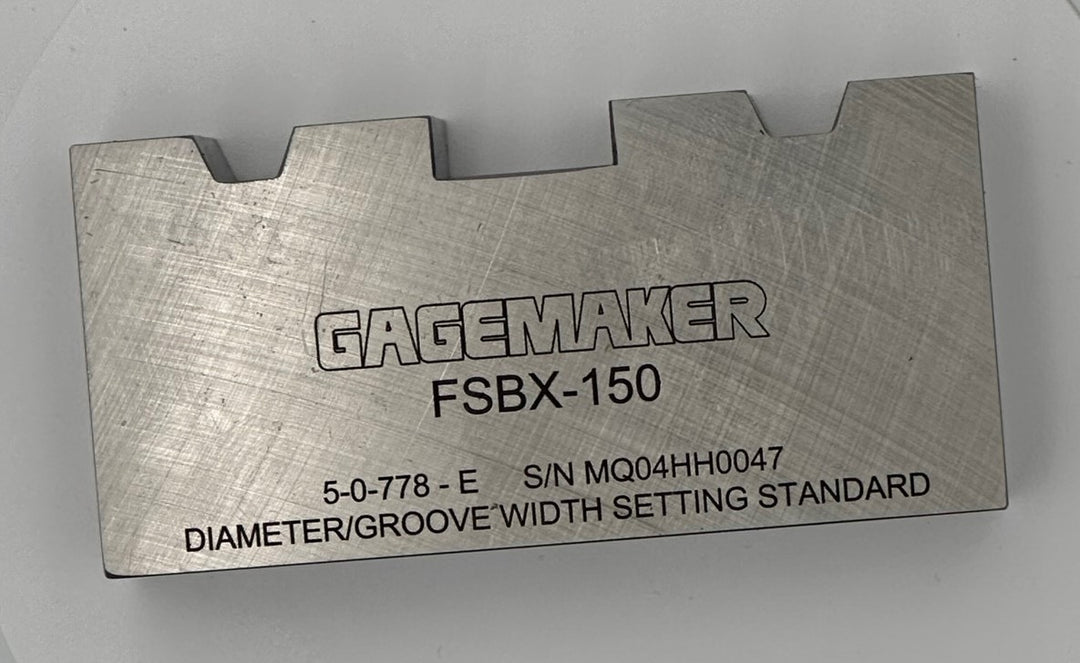 FSBX-170 | Gage Setting Masters-BX Groove