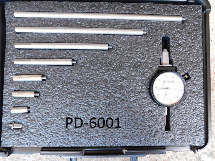 PD-6001	Internal Pitch Diameter Gage, Range 6” - 24”  (152.4 mm - 609.6mm), Resolution .0005", Travel ½"