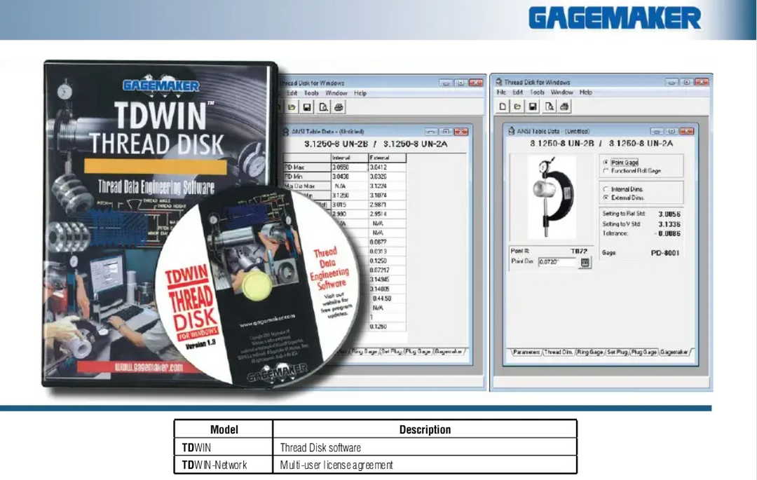 TDWin™ | MIC TRAC Accessories| MIC TRAC™ Blocks, Fixtures and Accessories | Gage Setting and Part Measurement Systems