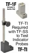 TF-TI | MIC TRAC Calibration Fixtures | MIC TRAC™ Blocks, Fixtures and Accessories | Gage Setting and Part Measurement Systems