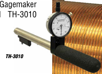 TH-3010 -  Thread Height Gage, Internal, UN / UNJ / UNR, ACME, Stub ACME, Stub ACME Modified 1, Stub ACME Modified 2,  Metric M &amp; MJ, 7° X 45° Buttress, Line Pipe, and General Purpose Pipe Threads