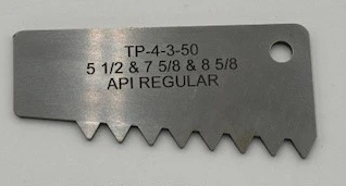 TP-4-3-50 | Rotary Shouldered Connection Form Profiles | Tapered Thread Form Profile Gages| Thread Form Profiles|