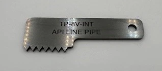 TP-8V | Tubing &amp; Casing Form Profiles | Tapered Thread Form Profile Gages | Thread Form Profiles
