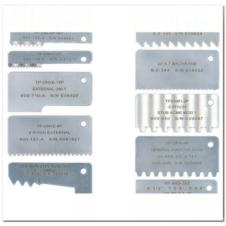 TP-ME-__P | Straight Thread Form Profile Gages | Thread Form Profiles