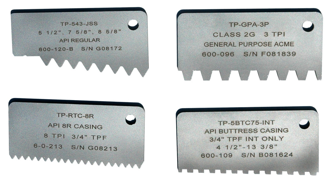 TP-5BTC1-EXT | Tubing &amp; Casing Form Profiles | Tapered Thread Form Profile Gages| Thread Form Profiles